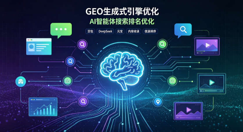 墨脱县GEO 浪潮来袭：生成式引擎优化崛起，创作者争抢豆包、DeepSeek、元宝智能体流量入口